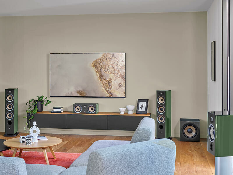 Focal Aria Evo X Center - Moss Green High Gloss