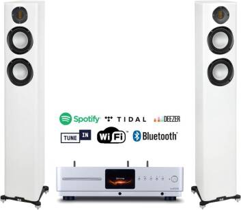 Audiolab Omnia + Elac Carina FS247.4