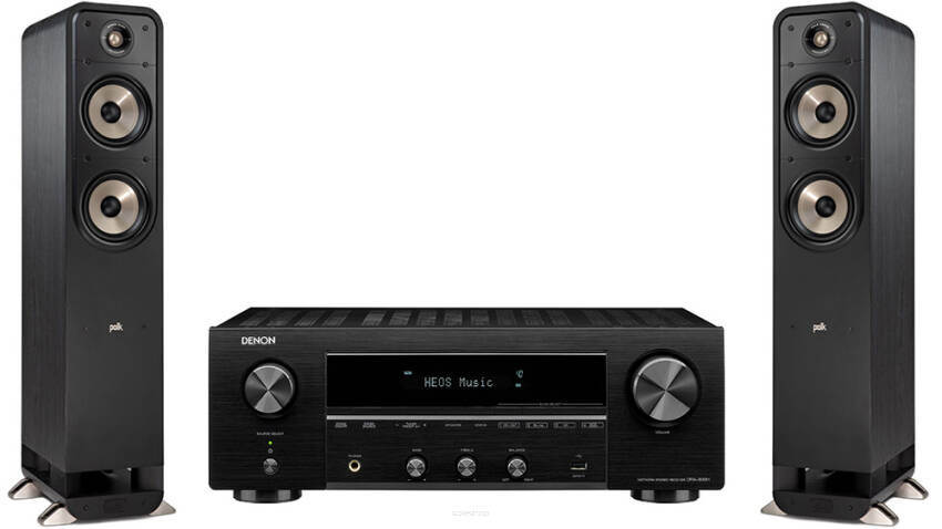 Denon DRA-800H + Polk Audio S55e