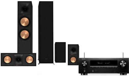 Denon AVR-X1700H + Klipsch R-600F + R-50C + R-50M