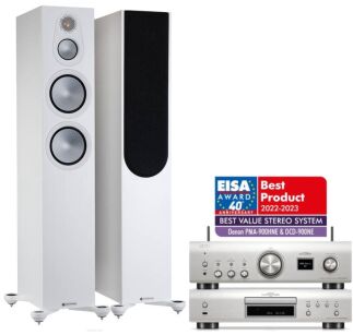 Denon PMA-900HNE + DCD-900NE + Monitor Audio Silver 300 7G