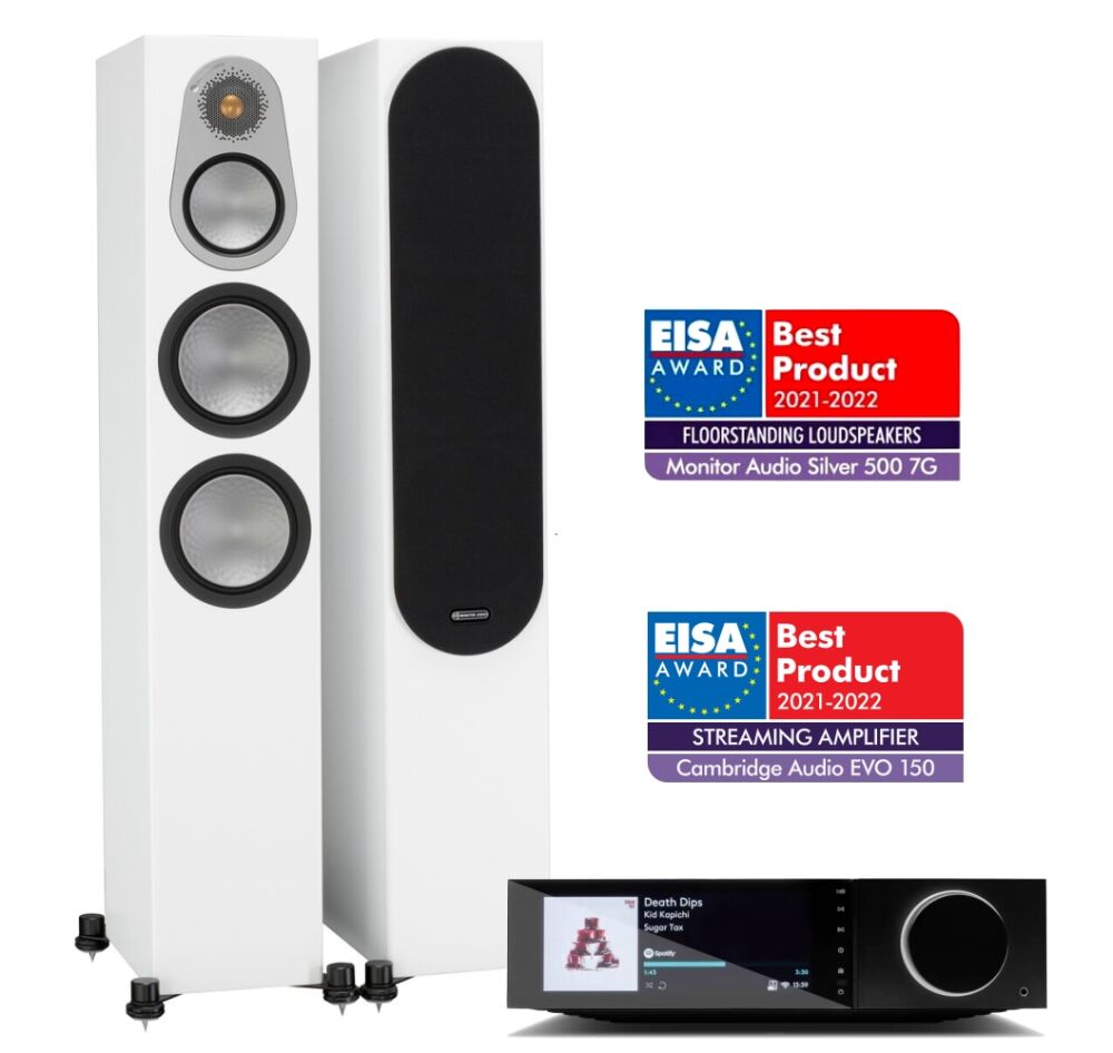 Cambridge Audio EVO 150 + Monitor Audio Silver 300 7G | media-max.pl