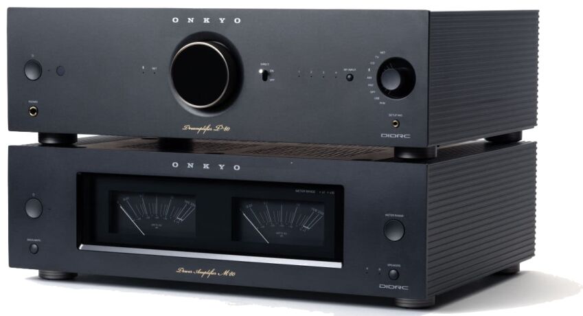 Onkyo Icon P-80 + M-80 - Preamp / Streamer / końcówka mocy 2x 200W - raty 0% dostawa lub WROCŁAW