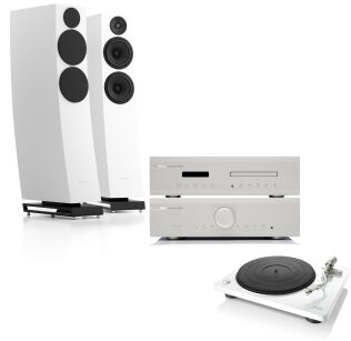 Musical Fidelity M6si + M6scd + Jasper 25 + gramofon