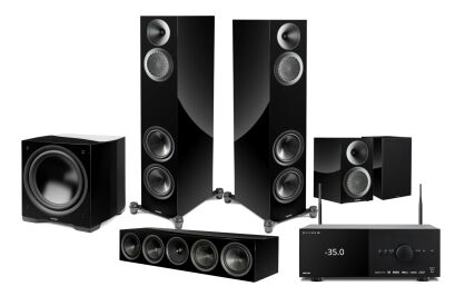 Anthem MRX-740 (8K) + Paradigm Premier 820F v2 + 620C + 220B + Defiance S12 - sklep WROCŁAW