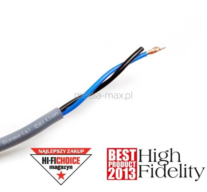 Melodika Gunmetal MDC2400G - przekrój 2 x 4mm2