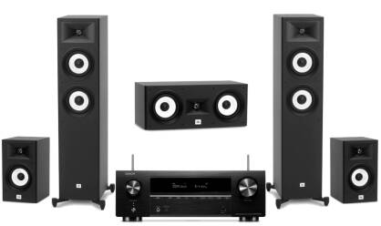 Denon AVR-X1700H + JBL Stage A170 + A125C + A130