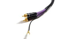 Melodika MDPH05 Kabel 2xRCA PHONO do gramofonu z żyłą uziemiającą - 0,5m - 3