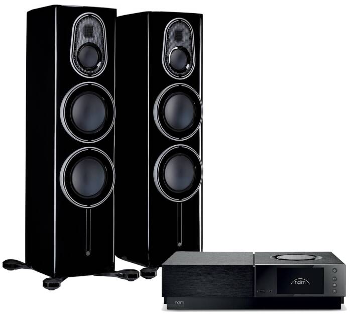 Naim Uniti NOVA PE + Monitor Audio Platinum 300 3G