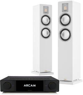 Arcam Radia SA 35 + Audiovector QR 3 + Wireworld Helicon OCC gratis - PROMO !