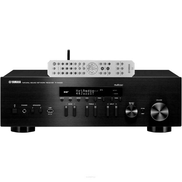 Yamaha R-N402D DAB+ Wi-Fi  BT MusicCast (czarny)