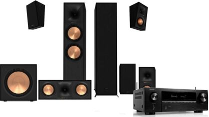 Denon AVR-X1800H + Klipsch Reference R-600F + R-50C + R-50M + R-40SA + R-101SW