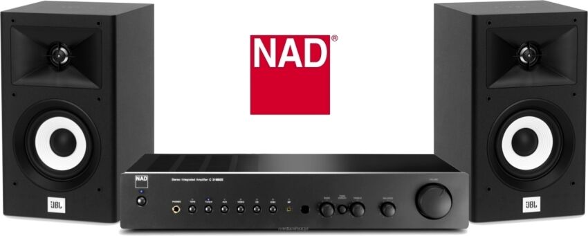 NAD C316 + JBL Stage A130