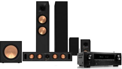 Denon AVR-X1800H + Klipsch Reference R-600F + R-30C + R-50M + R-101SW