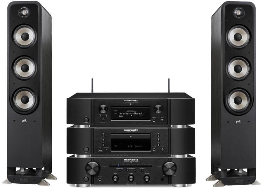 Marantz PM6007 + CD6007 + NA6006 + Polk Audio S60E