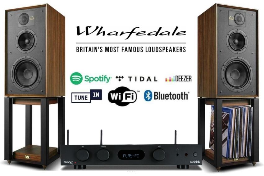 Audiolab 6000A Play + Wharfedale Linton