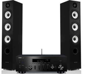 Yamaha R-N600A + Pylon Audio Pearl 27