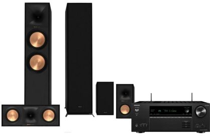 Onkyo TX-NR6100 + Klipsch Reference R-800F + R-50C - R-50M