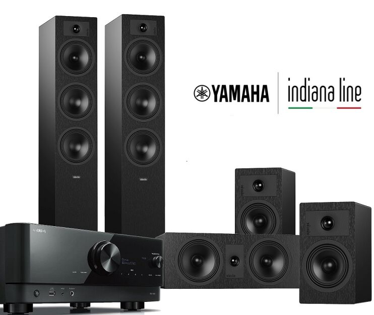 Yamaha RX-V6A z Indiana Tesi 6 - 2 -7 + stojaki + kable - raty 0% P. Mariusz