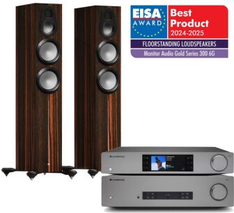 Cambridge Audio CXA-81II + CXN-100 + Monitor Audio Gold 300 6G