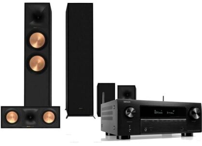 Denon AVR-X2800H + Klipsch R-600F + R-50C + R-50M