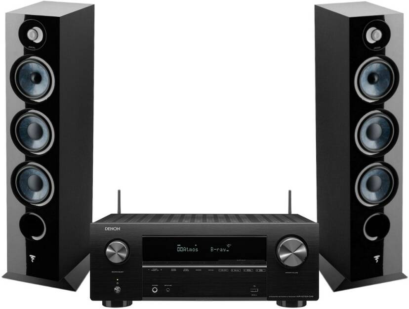 Denon AVR-X2700H DAB + Focal Chora 826